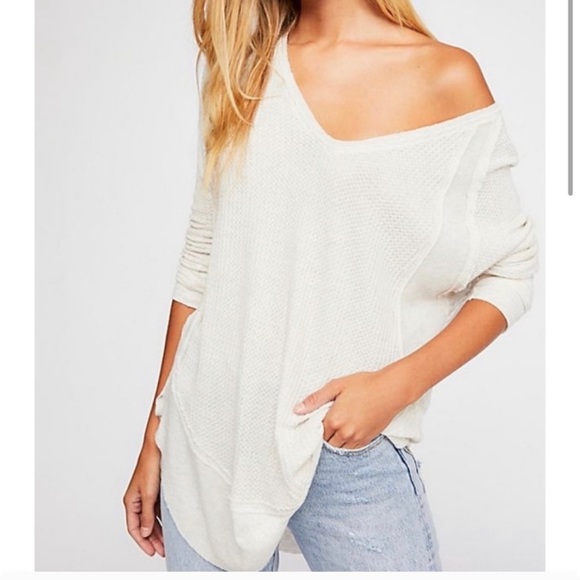 free people white thermal